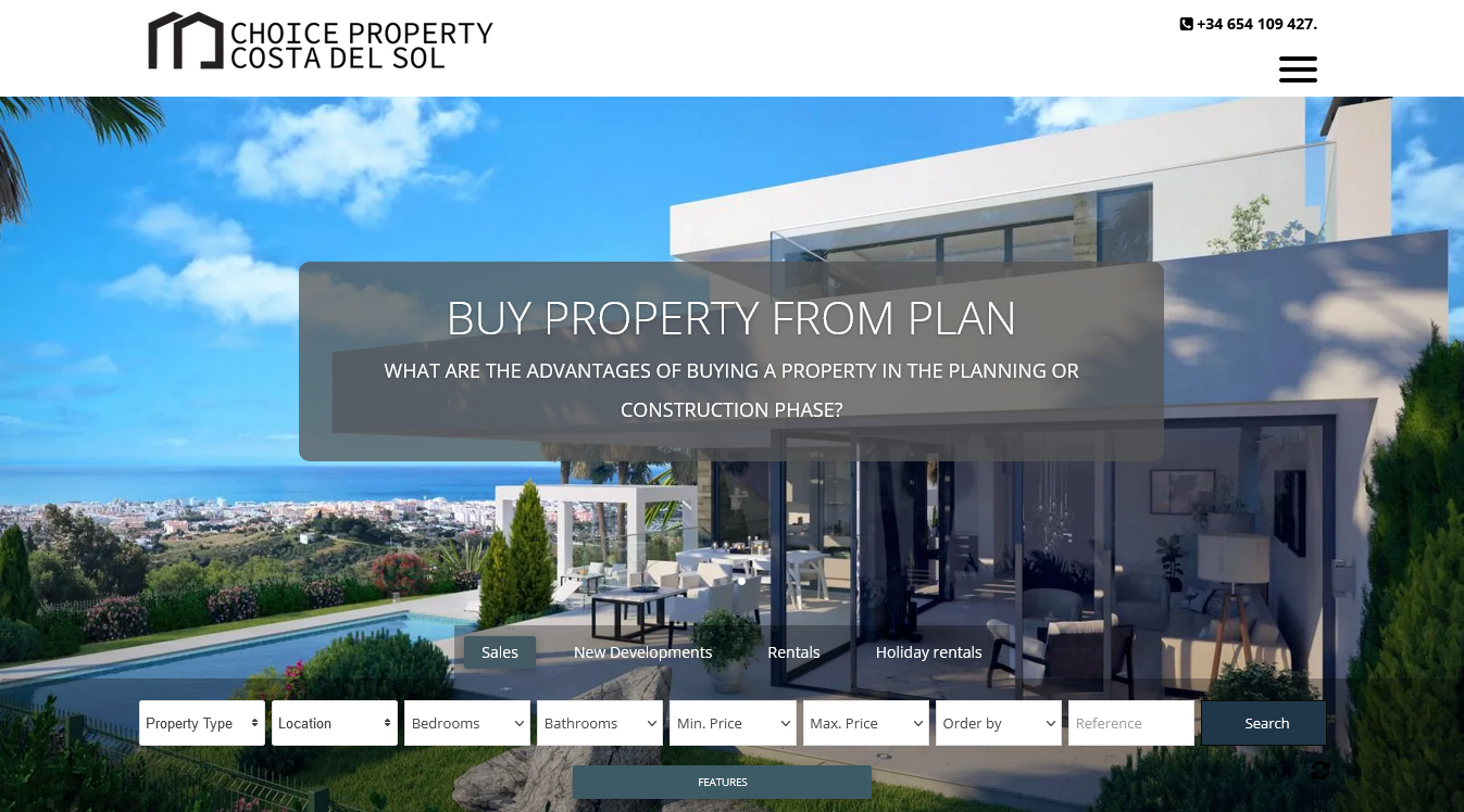 Choice Property Spanje - screenshot